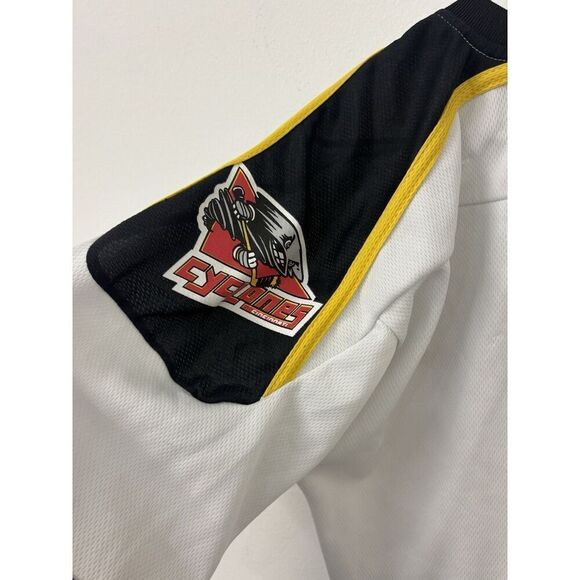 Vintage 90s Coyote Promotion Cincinnati Cyclones Hockey Jersey Youth Medium READ - Picture 6 of 6